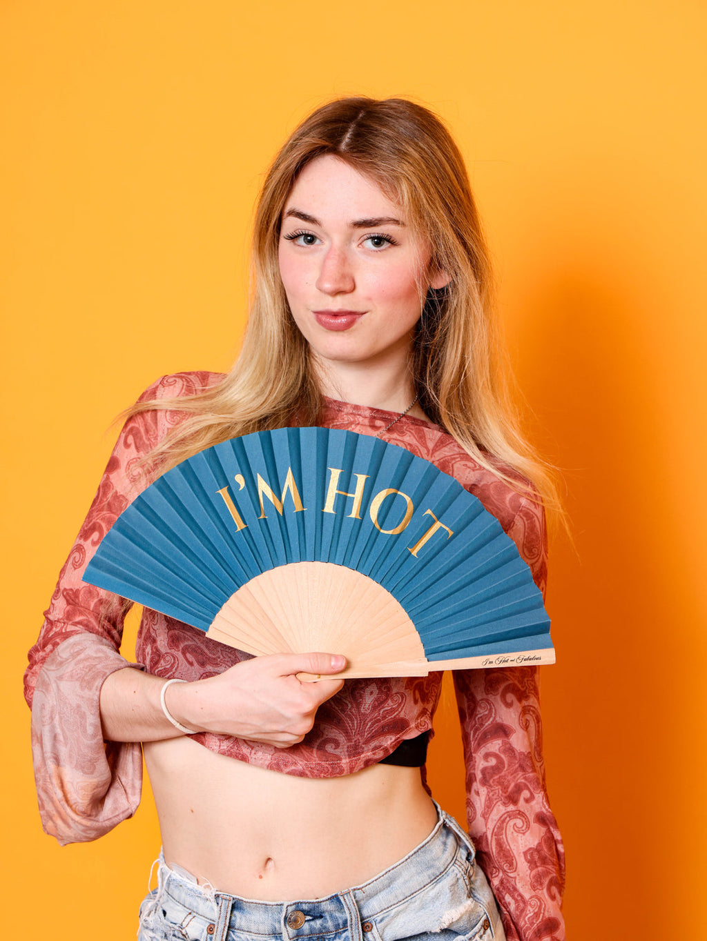 I'm Hot Hand Fan