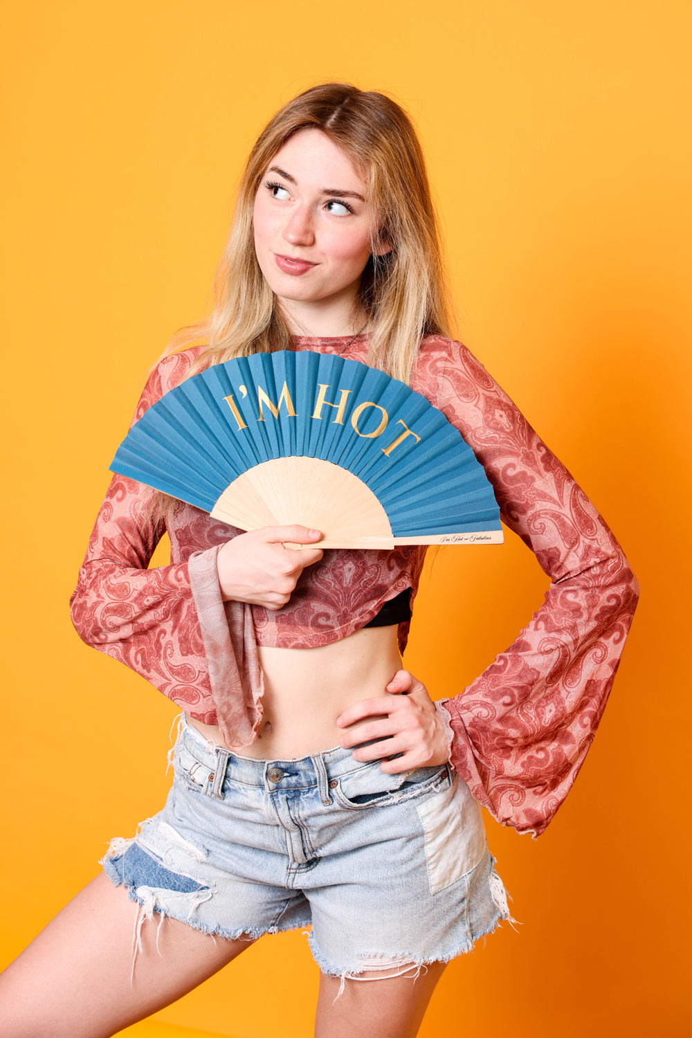 I'm Hot Hand Fan