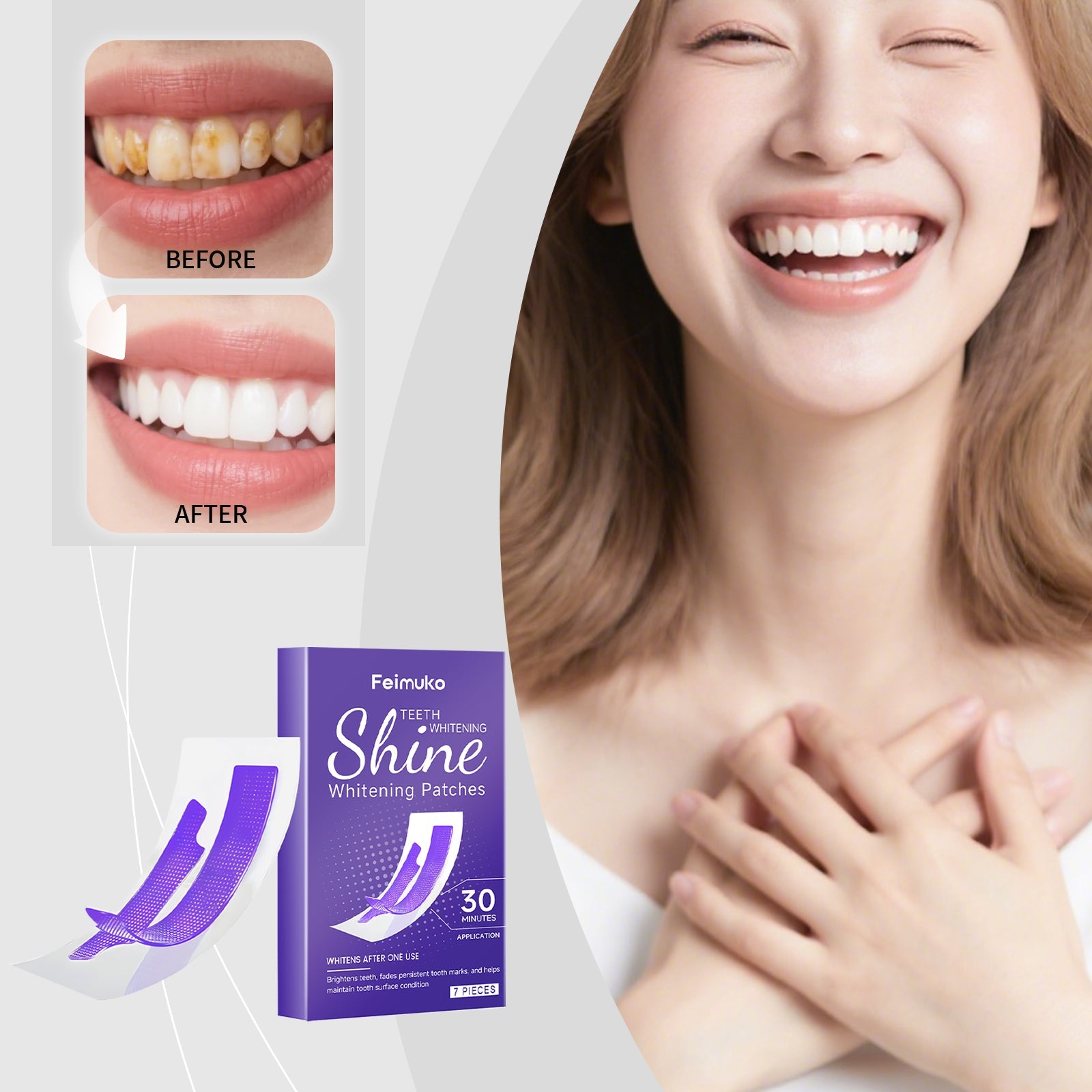 Whitening Teeth Care Strips