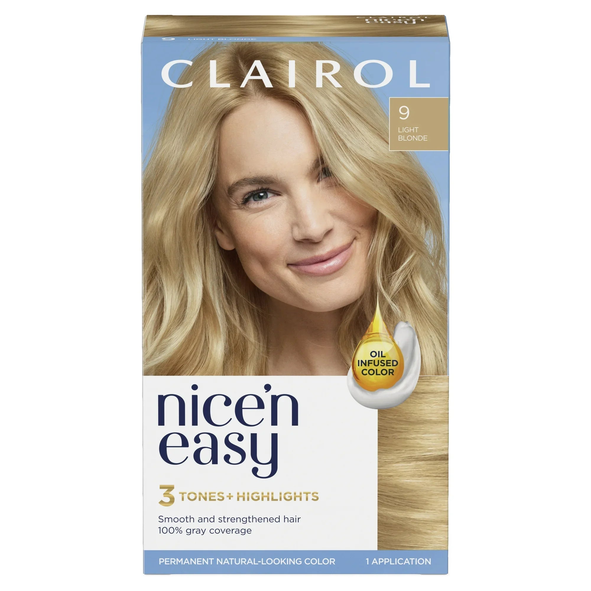 3 Tones + Highlights Permanent Hair Dye