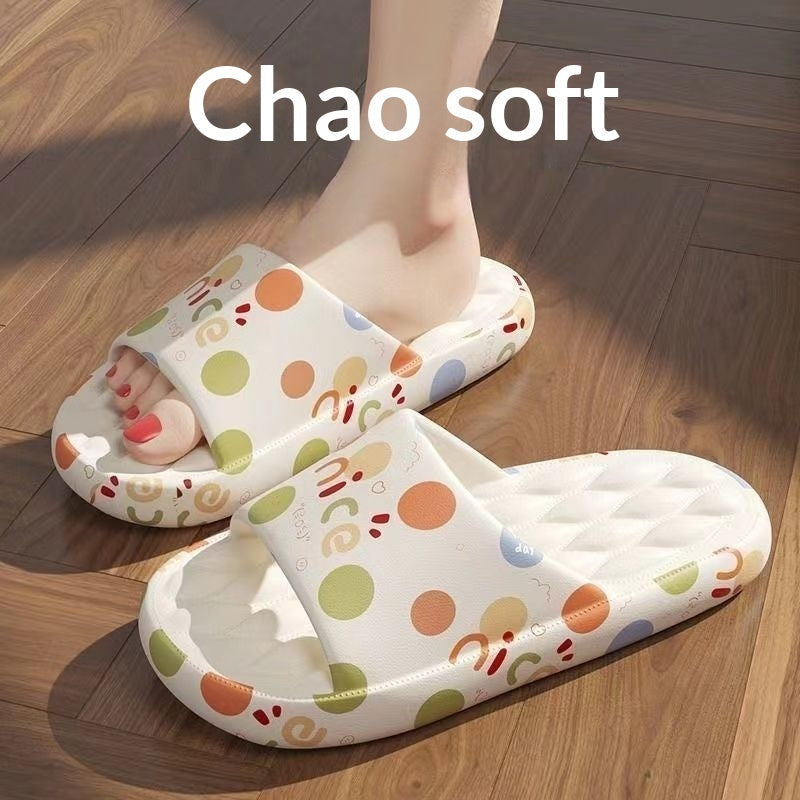 Women's Summer Slide Sandals - Casual Outdoor Slippers with Cute Designs