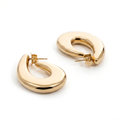 Clara Chunky Gold Hoop Earrings