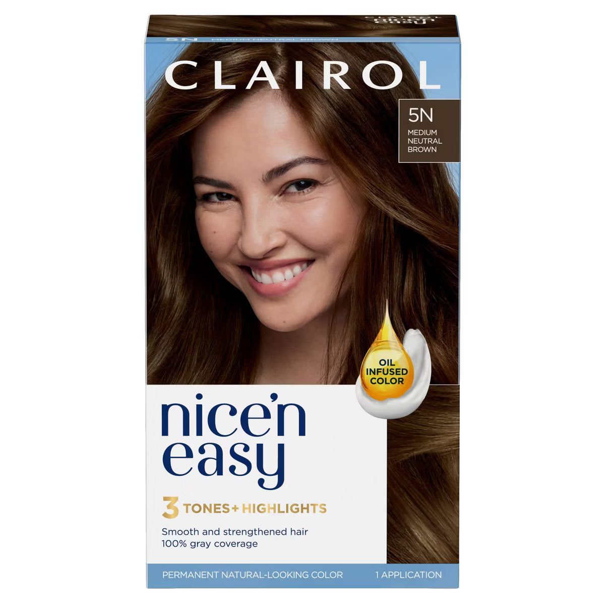 3 Tones + Highlights Permanent Hair Dye