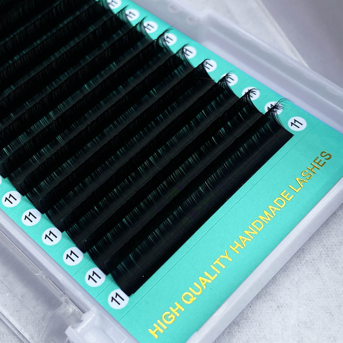 Cashmere PRO Extra Matte Deep Black Lash 【0.02 mm】16-lines - NO logo【Best Quality Ever】