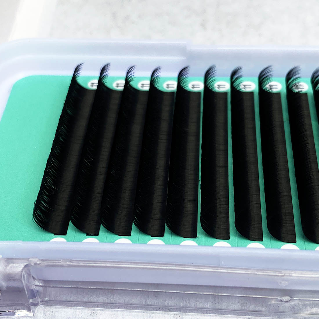 Cashmere PRO Extra Matte Deep Black Lash 【0.02 mm】16-lines - NO logo【Best Quality Ever】