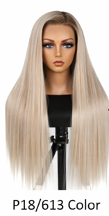 Princess Pink Brazilian Hair 24'  Glueless Body Wave Human Hair Pre-cut Lace Front Wigs