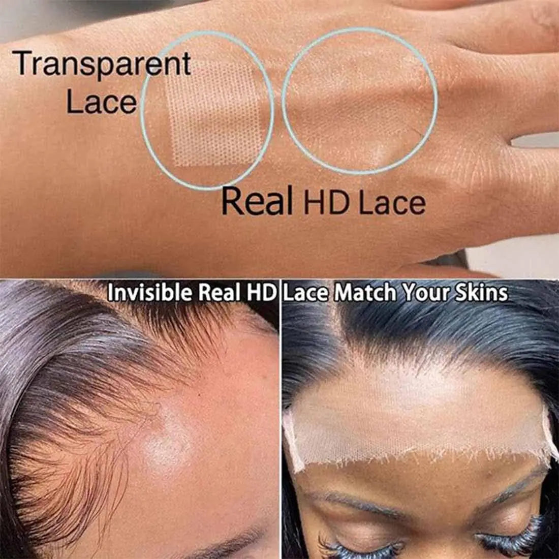 Glueless Wigs Human Hair 30 34Inch Straight 13x4/13x6 HD Lace Frontal Wigs Brazilian Preplucked Lace Front Human Hair Wig HMBP