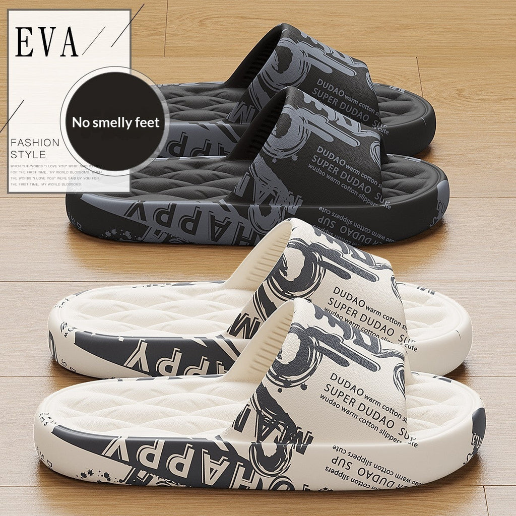 Women's Summer Slide Sandals - Casual Outdoor Slippers with Cute Designs