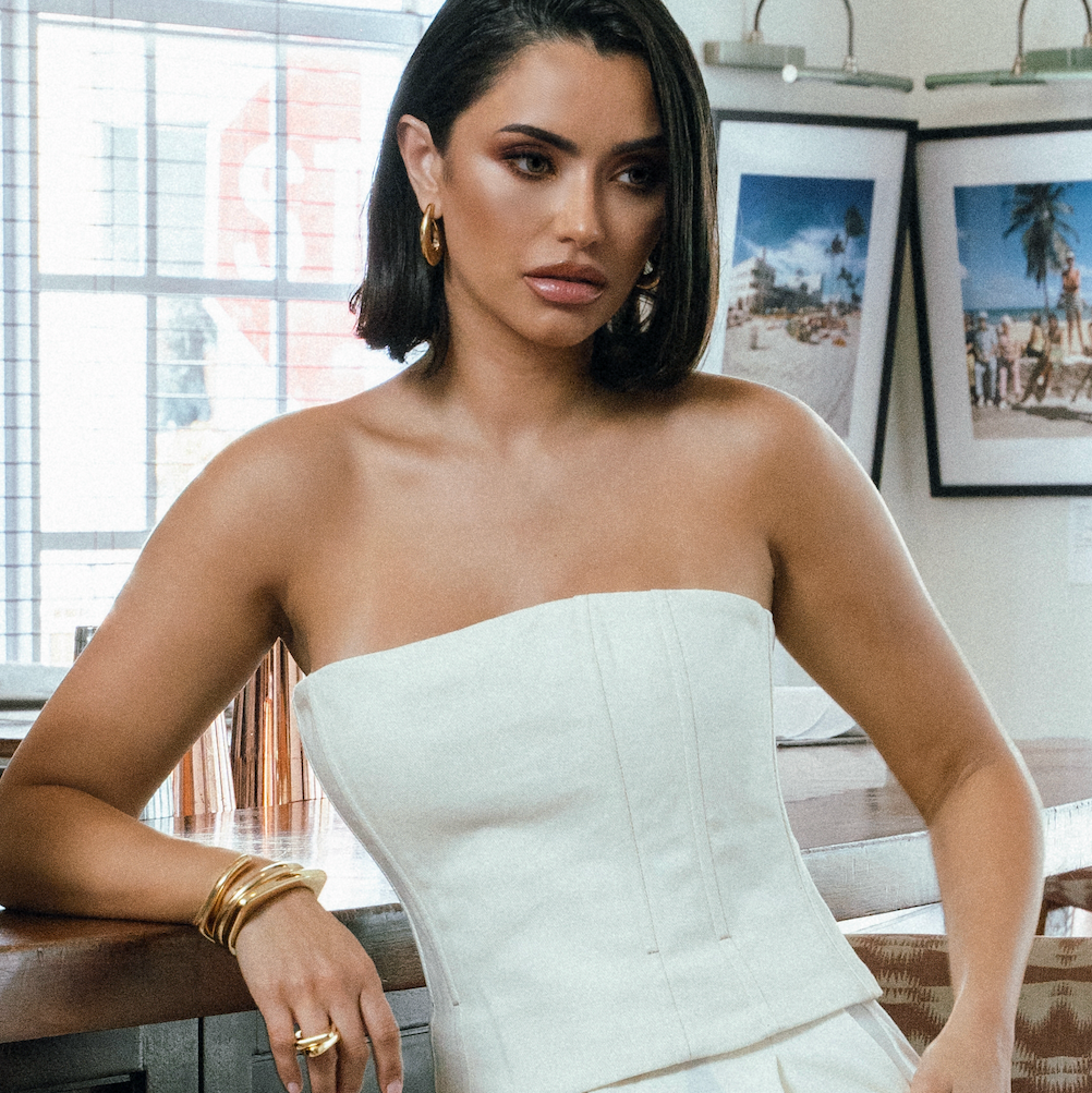 Clara Chunky Gold Hoop Earrings