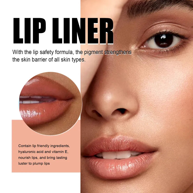 OUHOE Long-Lasting Lip Liner Stain-N