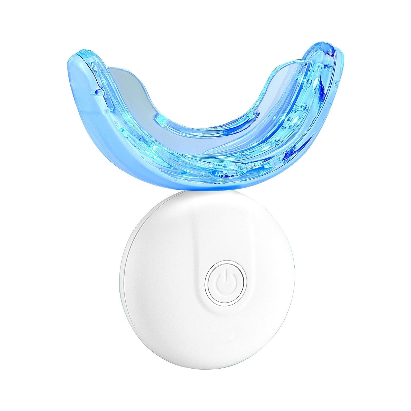 Teeth Whitening Kit with LED Light, 32 LED Accelerator Lights, Whitening Strips, Pens and Gel Syringes, U-Shaped Tray, Wireless Portable Kit Fast and Effectively Removes Stubborn Stains