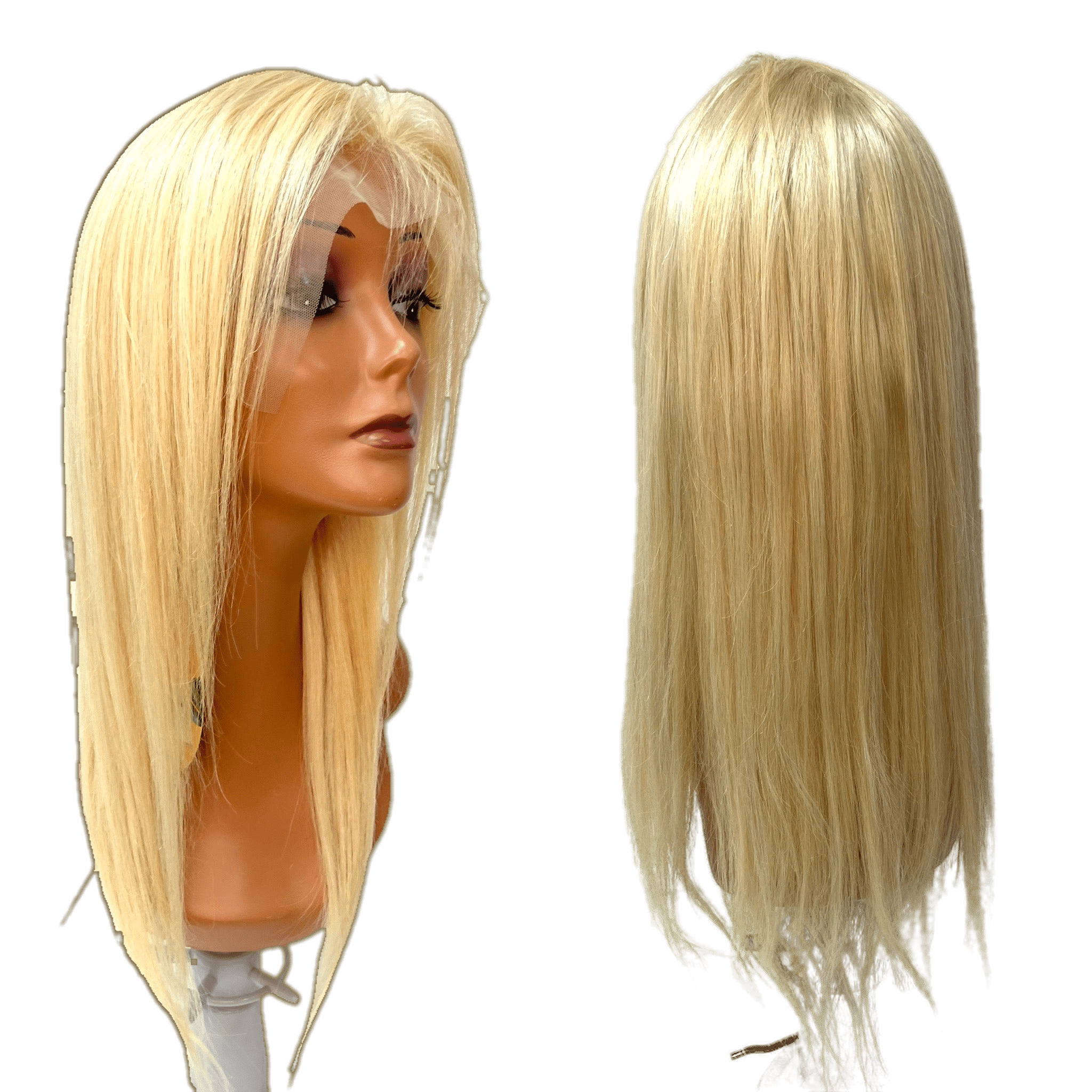 RIO Ukrainian Straight Human Hair Front Lace Wig
