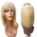 RIO Ukrainian Straight Human Hair Front Lace Wig