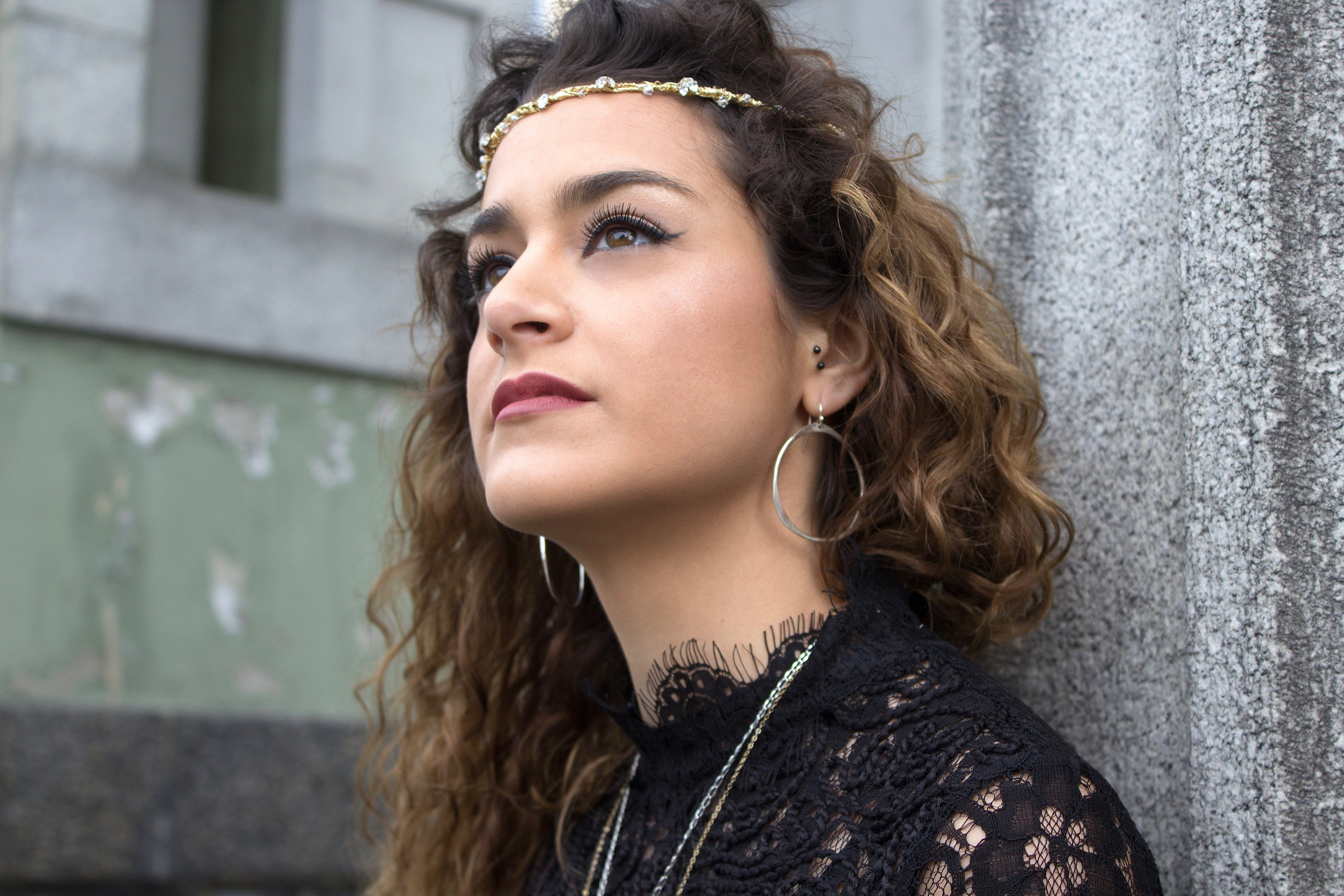 Hand Hammered Hoop earrings