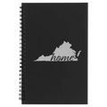 Virginia Home Spiral Notebook (small) | Black